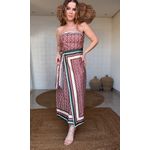 Vestido Amore Listra Estampado