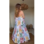 Vestido Brasil Vintage Estampado