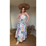 Vestido Brasil Vintage Estampado