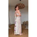 Vestido Poesia De Flor Estampado