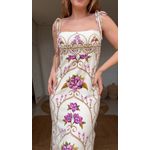 Vestido Poesia De Flor Estampado