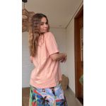 Tshirt Média Soy Cuba Rosa Silvestre Estampado