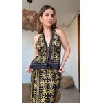 Blusa Double Lenço Trancoso Estampado