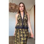 Blusa Double Lenço Trancoso Estampado