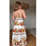 Vestido Longo Bosque Chic Estampado