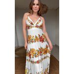 Vestido Longo Bosque Chic Estampado