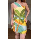 Vestido Curto Paisagem Carioca Estampado