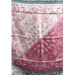 Lenço Estampado Rosa