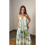 Vestido Lirio Tropical Estampado