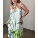 Vestido Lirio Tropical Estampado