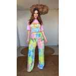 Calça Amor De Flor Estampado