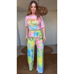 Calça Amor De Flor Estampado
