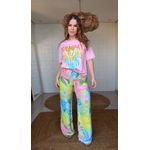 Calça Amor De Flor Estampado