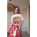 Tshirt Media Engradados Rio Estampado