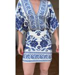 Vestido Curto Valentina Estampado