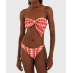 Biquini Laço Xadrex Trancoso Estampado Estampado