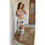 Biquini Lacinho Tropical Vintage Estampado