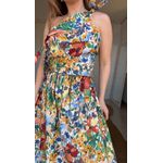 Vestido Camponesa Estampado