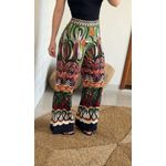 Calça Floresta De Onda Estampado