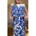 Blusa Quadrada Santorini Estampado