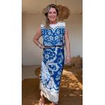 Blusa Quadrada Santorini Estampado
