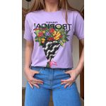 Tshirt Fit Bouquet Tropical Lilás Wind Lilás