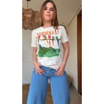 Tshirt Fit Araras Galho Estampado