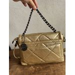 Bolsa Matelassê Mari Dourado