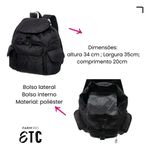 Bolsa Pipoca Preto