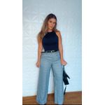 Calça Pantalona Xadrez Xadrez