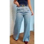 Calça Pantalona Xadrez Xadrez