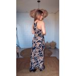 Vestido Regata Cavalo Onça Estampado