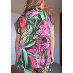 Camisa Jardim De Sonho Estampado
