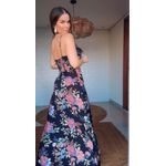 Vestido Cropped Floral Berlim Estampado