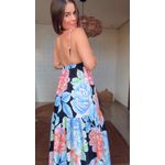 Vestido Cropped Estampado Floral Sofia Estampado