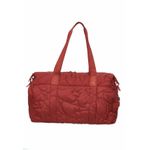 Bolsa Viva Gráfico Tropical Puffer Vermelha