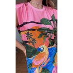 Vestido Tshirt Latina Estampado