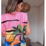 Vestido Tshirt Latina Estampado