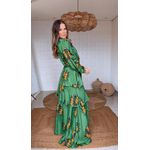 Vestido Longo Rio Maracana Estampado