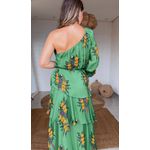 Vestido Longo Rio Maracana Estampado
