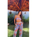 Biquíni Hot Pants Jandaia Dance Estampado