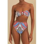 Biquíni Hot Pants Jandaia Dance Estampado