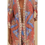 Kimono Localizado Jandaia Dance Estampado
