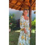 Calça Suco De Abacaxi Estampado