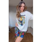 Tshirt Over Farm Rio Tucano Estampado