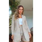 Conjunto Short E Blazer My Crush Bege 