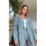 Conjunto Short E Blazer My Crush Cinza 
