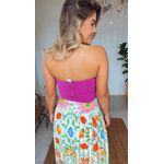 Cropped Corset Gabi Pink