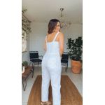 Macacão Laise Larissa Chiclé Branco