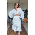 Blusa Transpasse Vittorina Branco